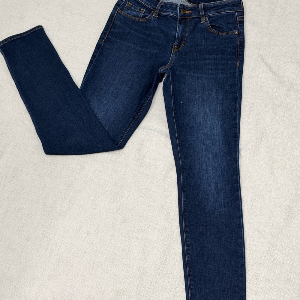 Old Navy Women's Skinny Jeans in Deep Indigo